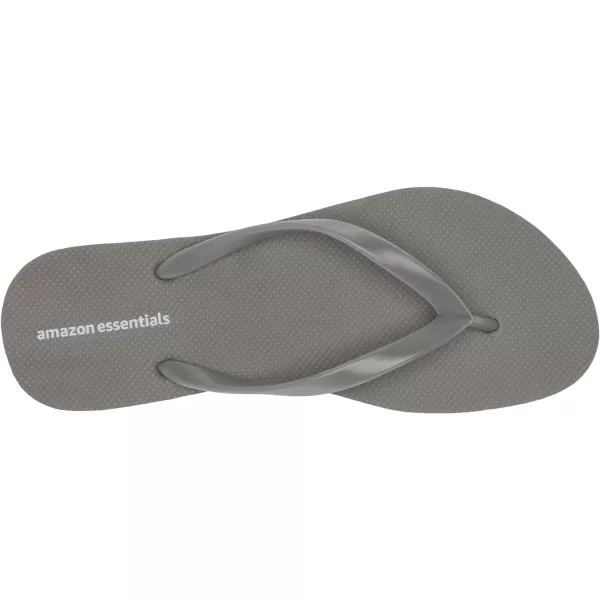 Amazon Essentials Womens Flip Flops Pack of 3Grey