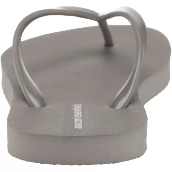 Amazon Essentials Womens Flip Flops Pack of 3Grey