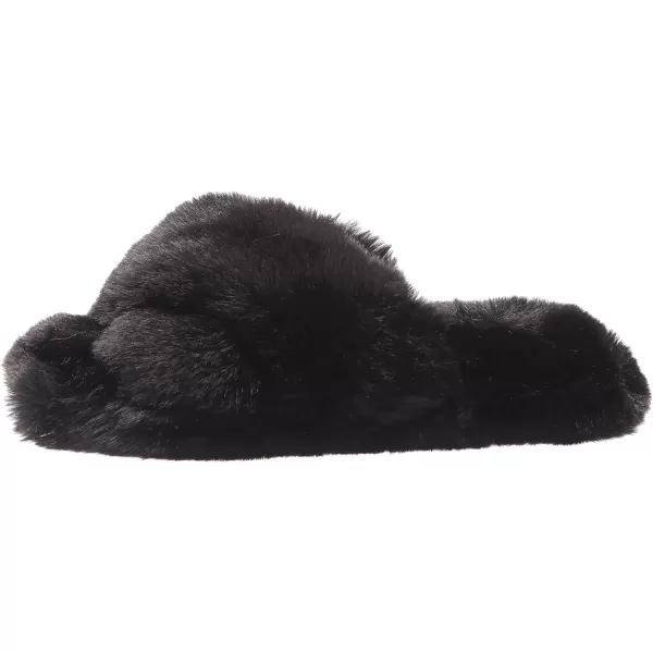 Amazon Essentials Womens Fluffy SlipperBlack