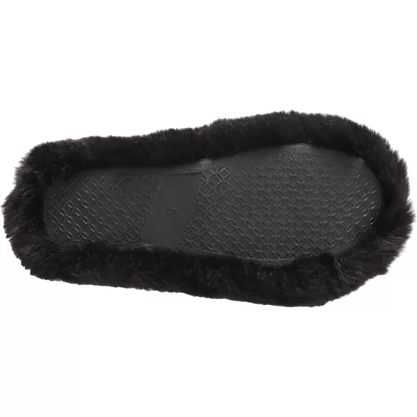 Amazon Essentials Womens Fluffy SlipperBlack