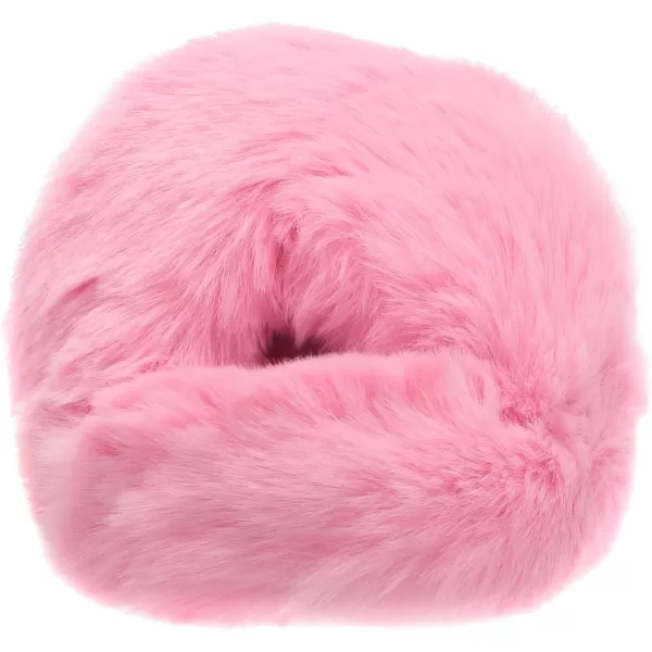 Amazon Essentials Womens Fluffy SlipperBright Pink