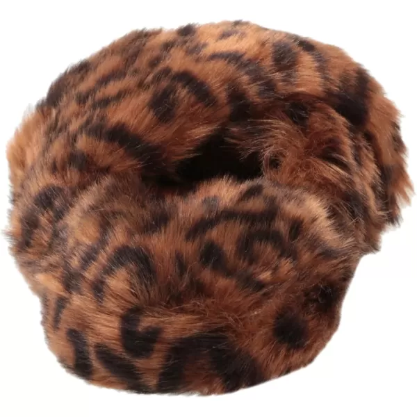 Amazon Essentials Womens Fluffy SlipperCheetah Print