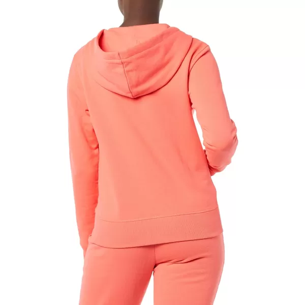 Amazon Essentials Womens French Terry Fleece FullZip Hoodie Available in Plus SizeBright Pink