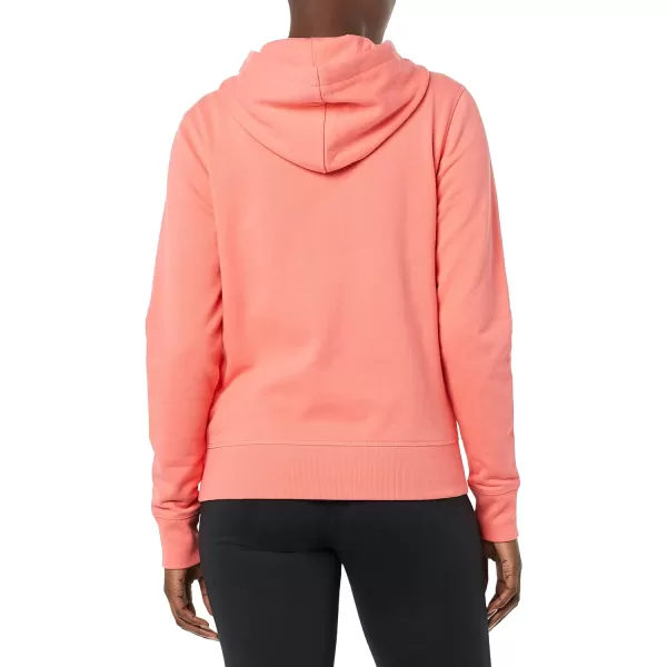 Amazon Essentials Womens French Terry Fleece FullZip Hoodie Available in Plus SizeCoral Pink