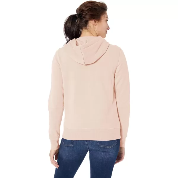 Amazon Essentials Womens French Terry Fleece FullZip Hoodie Available in Plus SizeLight Pink