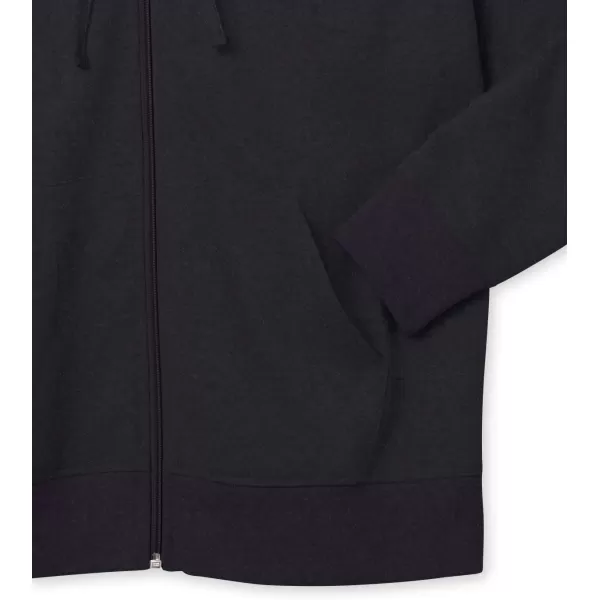 Amazon Essentials Womens French Terry Fleece FullZip HoodieBlack