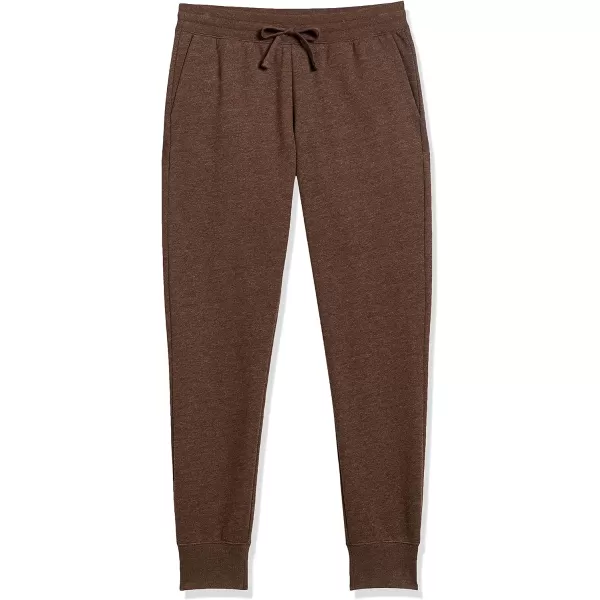 Amazon Essentials Womens French Terry Fleece Jogger Sweatpant Available in Plus SizeChestnut Brown