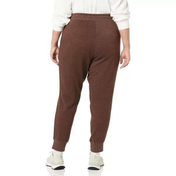 Amazon Essentials Womens French Terry Fleece Jogger Sweatpant Available in Plus SizeChocolate Heather