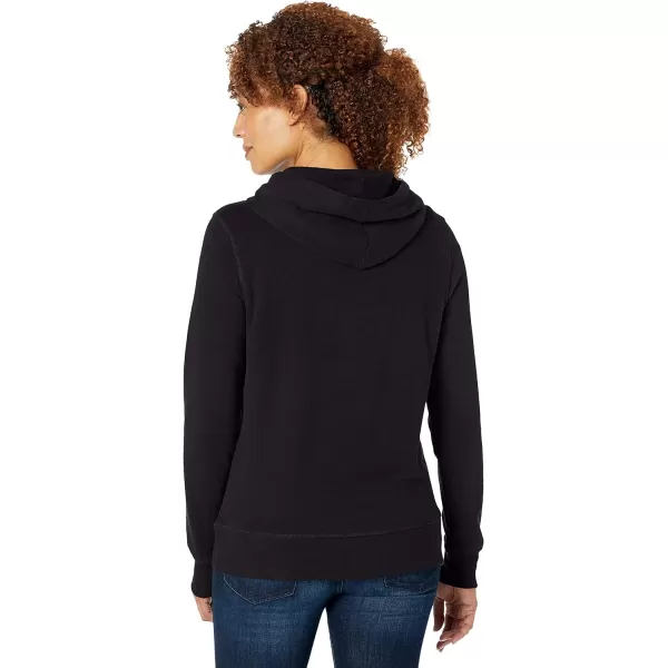 Amazon Essentials Womens French Terry Fleece Pullover Hoodie Available in Plus SizeBlack