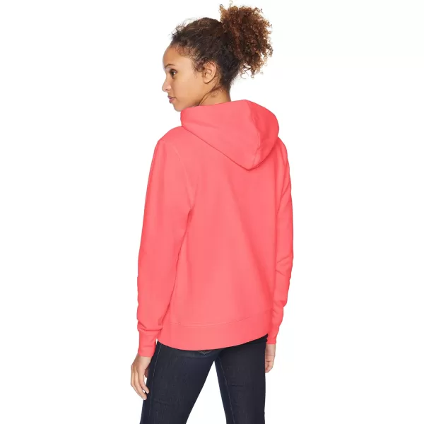 Amazon Essentials Womens French Terry Fleece Pullover Hoodie Available in Plus SizeCoral Pink