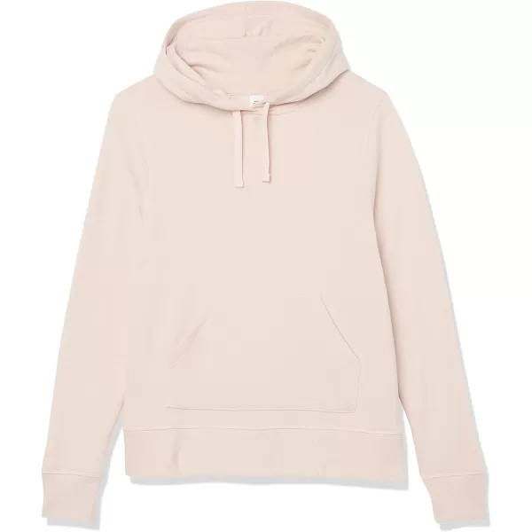 Amazon Essentials Womens French Terry Fleece Pullover Hoodie Available in Plus SizeLight Pink