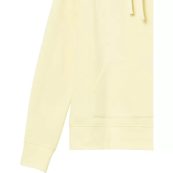 Amazon Essentials Womens French Terry Fleece Pullover Hoodie Available in Plus SizeLight Yellow