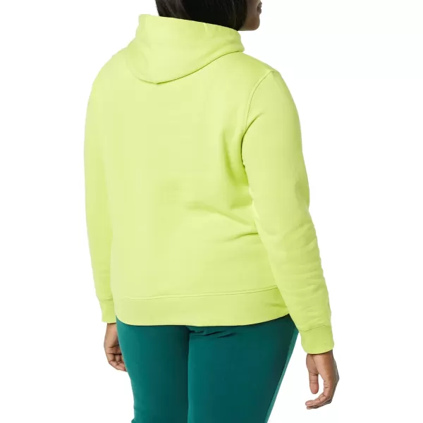Amazon Essentials Womens French Terry Fleece Pullover Hoodie Available in Plus SizeLime Green
