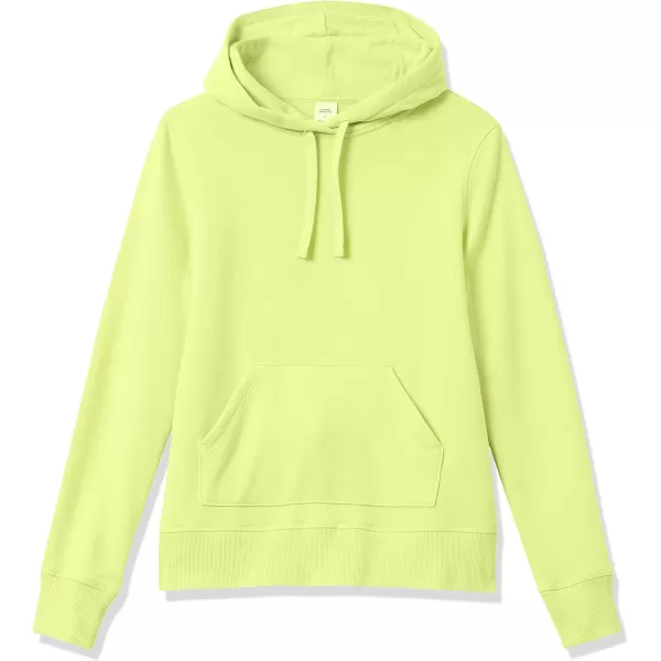 Amazon Essentials Womens French Terry Fleece Pullover Hoodie Available in Plus SizeLime Green