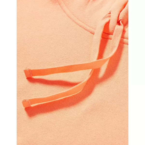 Amazon Essentials Womens French Terry Fleece Pullover Hoodie Available in Plus SizeMelon Orange