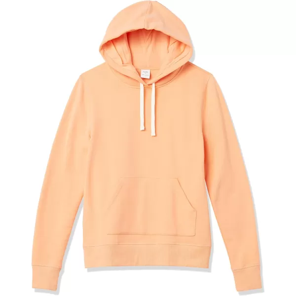 Amazon Essentials Womens French Terry Fleece Pullover Hoodie Available in Plus SizeMelon Orange