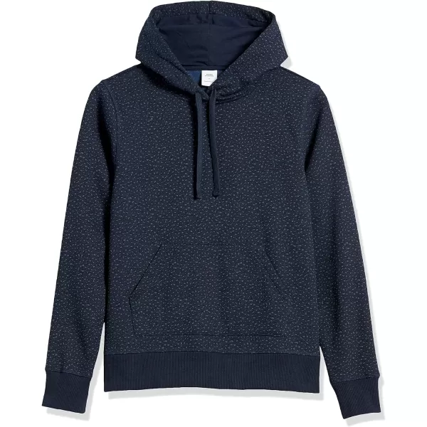 Amazon Essentials Womens French Terry Fleece Pullover Hoodie Available in Plus SizeNavy Cheetah