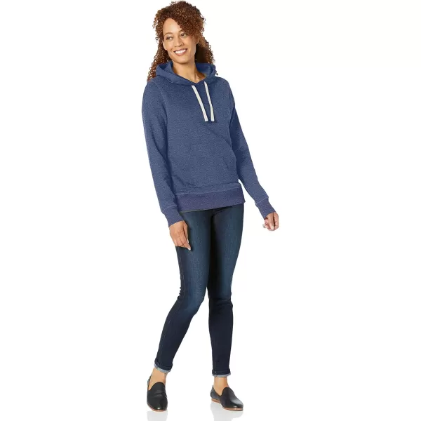 Amazon Essentials Womens French Terry Fleece Pullover Hoodie Available in Plus SizeNavy Heather