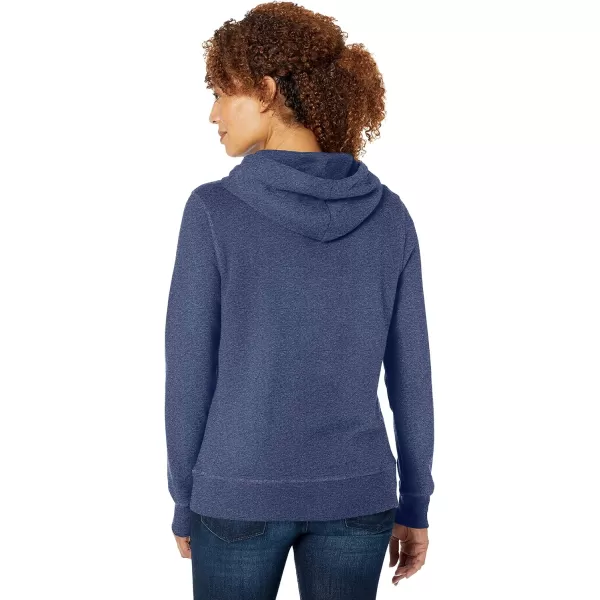 Amazon Essentials Womens French Terry Fleece Pullover Hoodie Available in Plus SizeNavy Heather