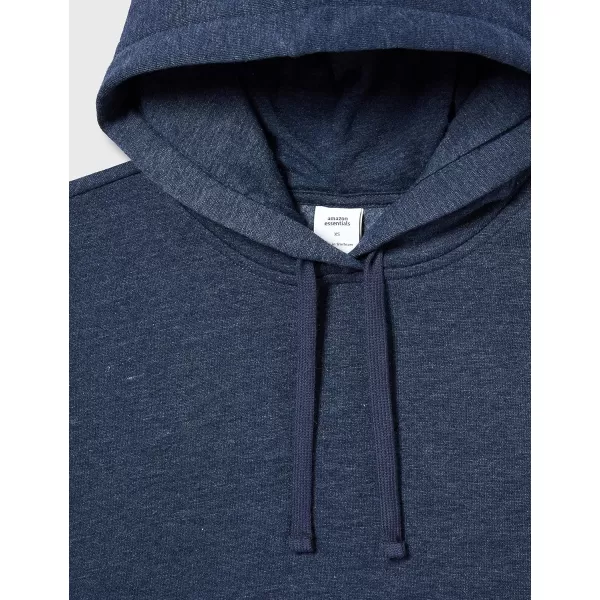 Amazon Essentials Womens French Terry Fleece Pullover Hoodie Available in Plus SizeNavy Heather