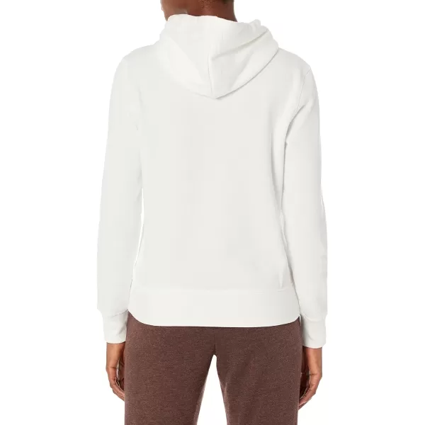 Amazon Essentials Womens French Terry Fleece Pullover Hoodie Available in Plus SizeWhite