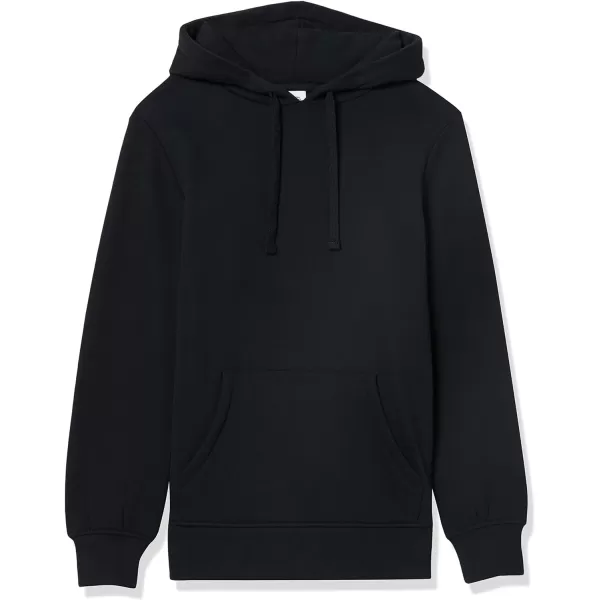 Amazon Essentials Womens French Terry Hooded Tunic SweatshirtBlack