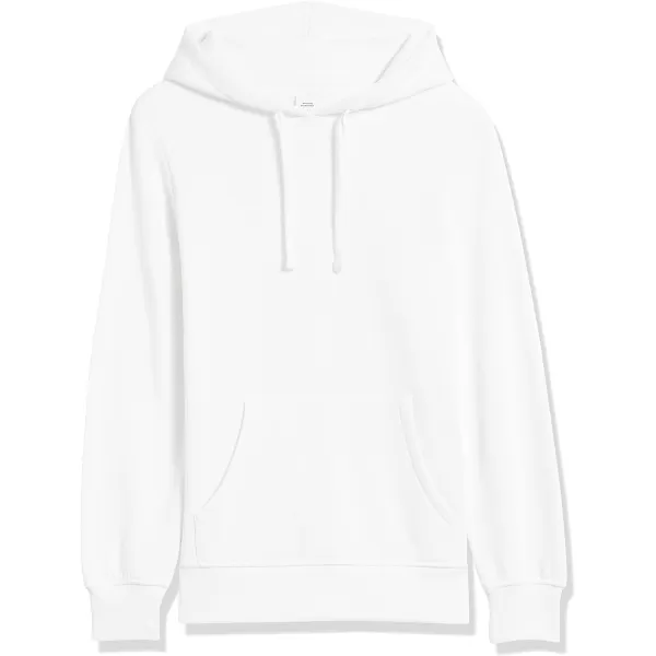 Amazon Essentials Womens French Terry Hooded Tunic SweatshirtWhite