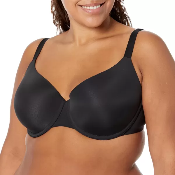 Amazon Essentials Womens Full Coverage Bra Pack of 2BlackSoft Petal