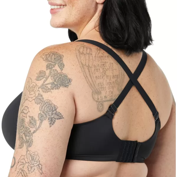 Amazon Essentials Womens Full Coverage Bra Pack of 2BlackSoft Petal