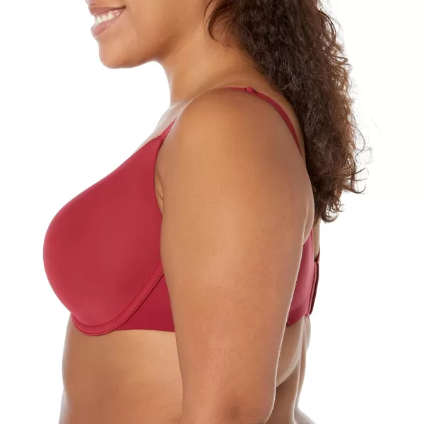 Amazon Essentials Womens Full Coverage Bra Pack of 2ChocolateBurgundy