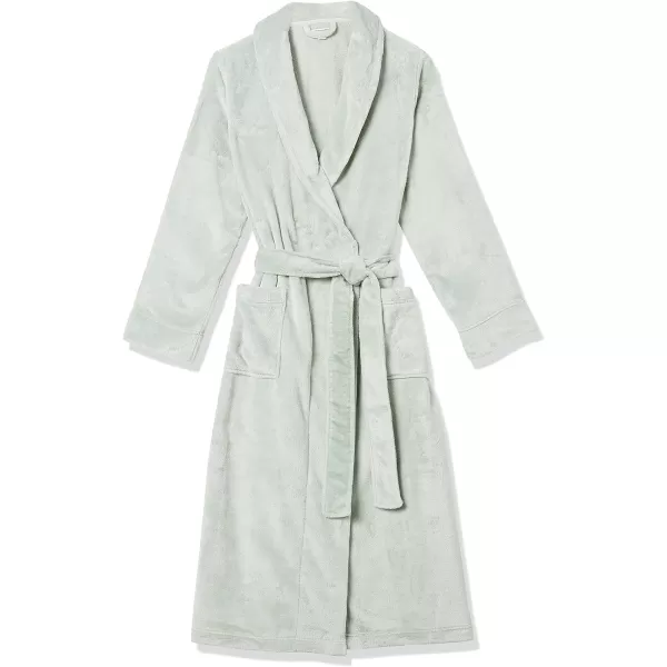 Amazon Essentials Womens FullLength Plush Robe Available in Plus SizeJade Green