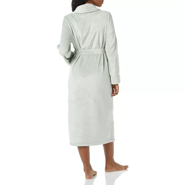 Amazon Essentials Womens FullLength Plush Robe Available in Plus SizeJade Green