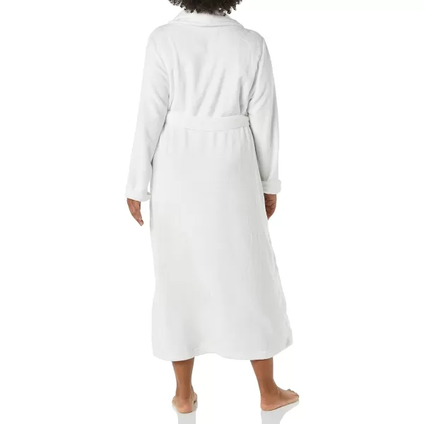 Amazon Essentials Womens FullLength Plush Robe Available in Plus SizeWhite