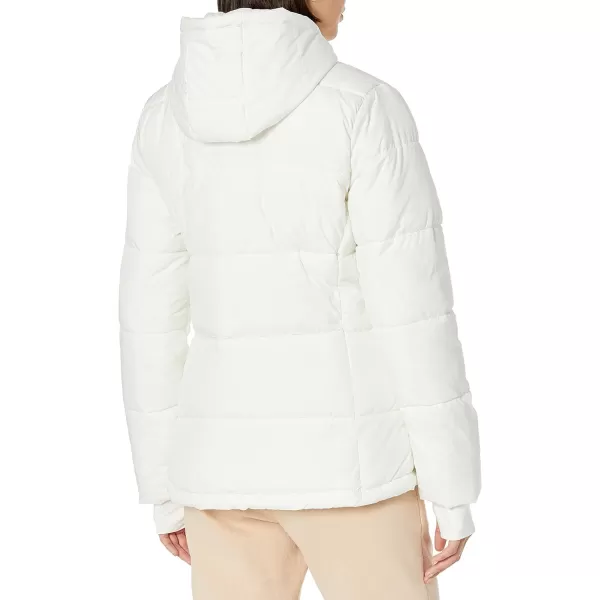 Amazon Essentials Womens Heavyweight LongSleeve Hooded Puffer Coat Available in Plus SizeIvory