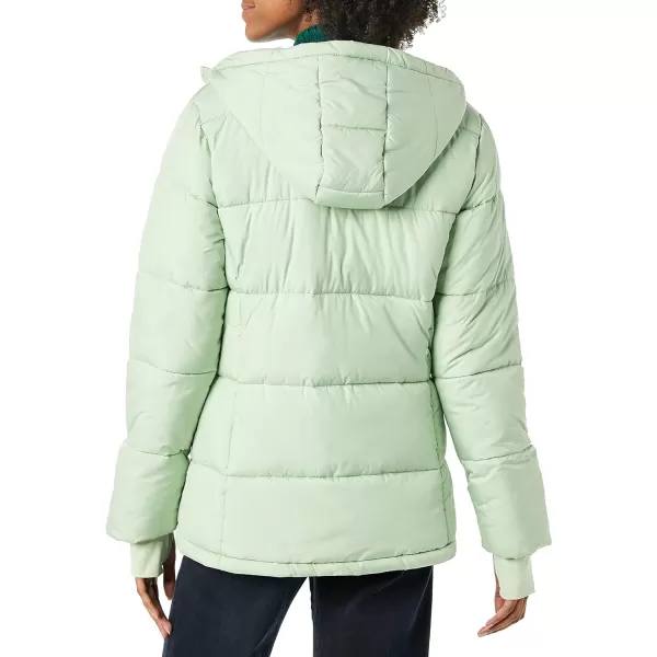 Amazon Essentials Womens Heavyweight LongSleeve Hooded Puffer Coat Available in Plus SizeSage Green