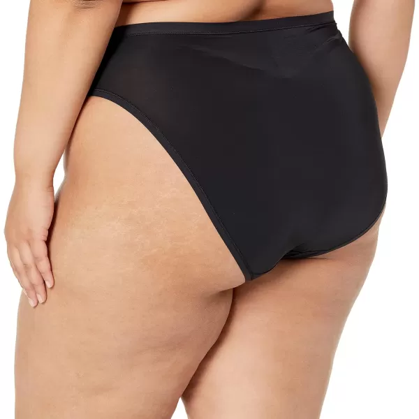 Amazon Essentials Womens High Cut Underwear Available in Plus Size Pack of 6BlackDusted Pearl