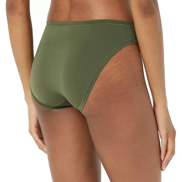 Amazon Essentials Womens High Cut Underwear Available in Plus Size Pack of 6MauveBlushDark Khaki Green