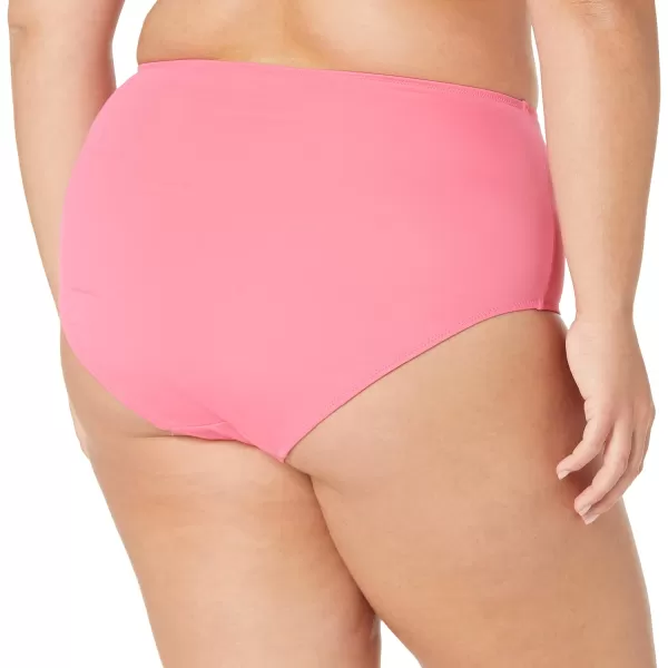 Amazon Essentials Womens High Waist Swim Bottom Available in Plus SizeHot Pink