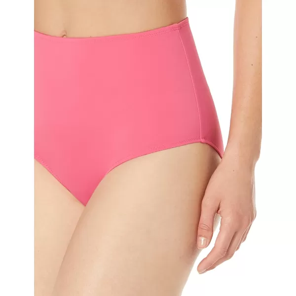 Amazon Essentials Womens High Waist Swim Bottom Available in Plus SizeHot Pink