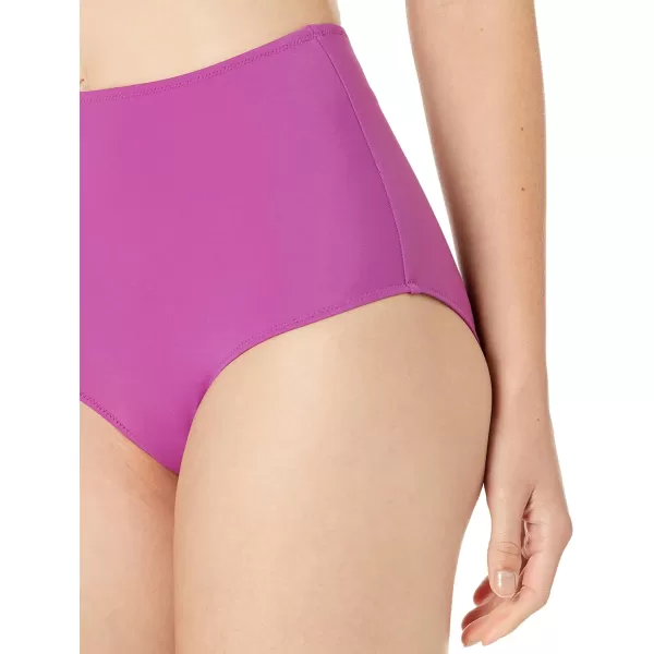 Amazon Essentials Womens High Waist Swim Bottom Available in Plus SizeViolet