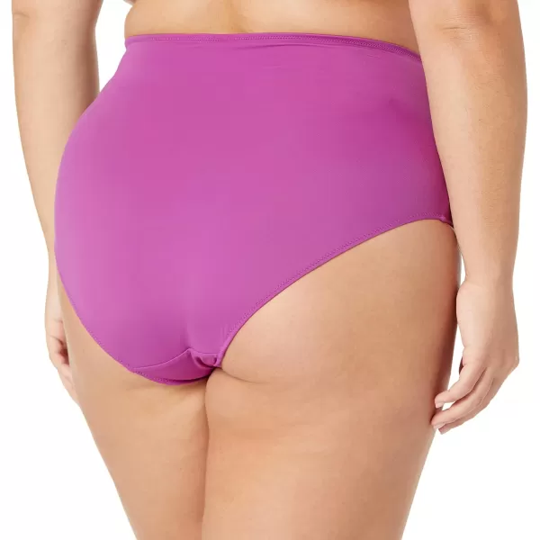 Amazon Essentials Womens High Waist Swim Bottom Available in Plus SizeViolet