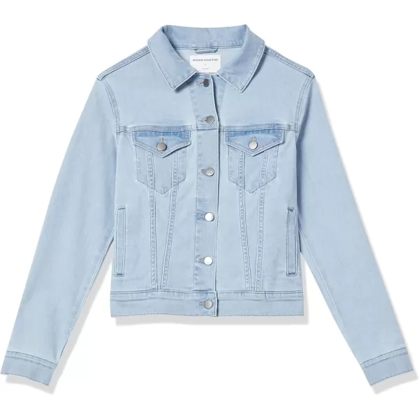 Amazon Essentials Womens Jean Jacket Available in Plus SizeLight Wash