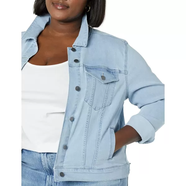 Amazon Essentials Womens Jean Jacket Available in Plus SizeLight Wash