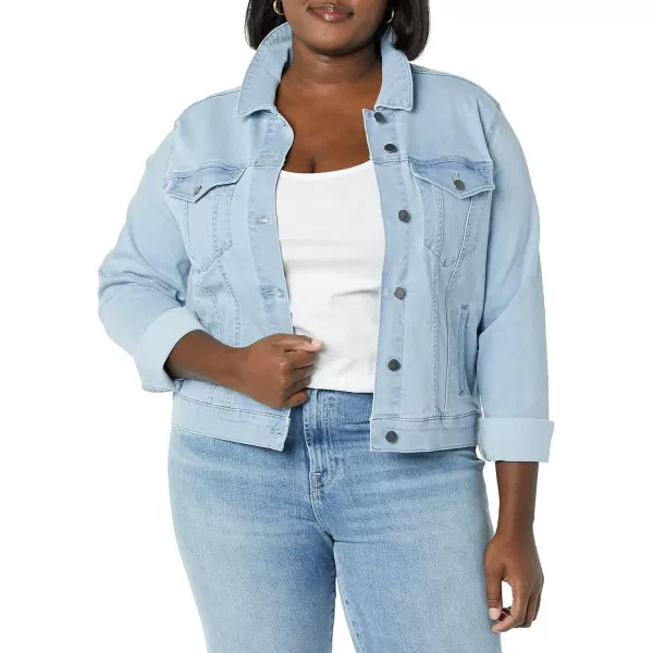 Amazon Essentials Womens Jean Jacket Available in Plus SizeLight Wash