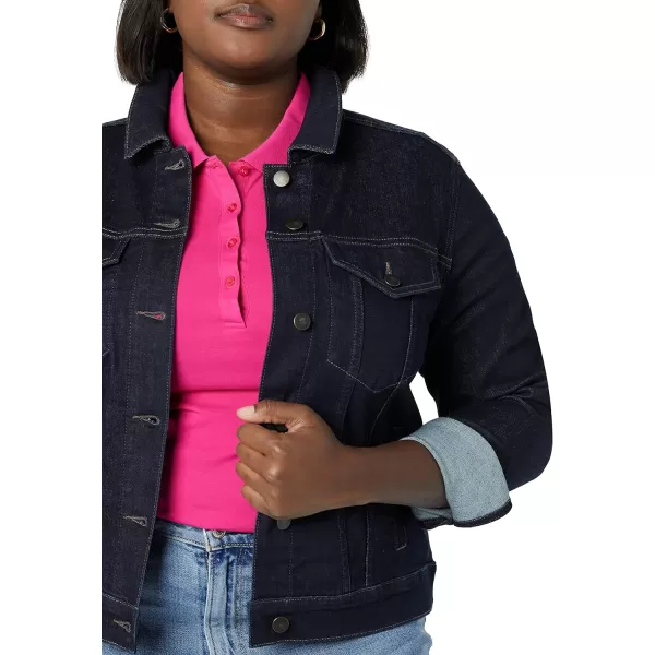 Amazon Essentials Womens Jean Jacket Available in Plus SizeRinse Wash