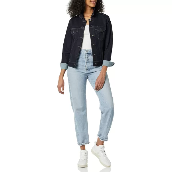 Amazon Essentials Womens Jean Jacket Available in Plus SizeRinse Wash