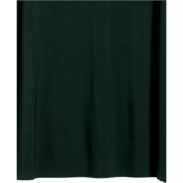 Amazon Essentials Womens Jersey RelaxedFit MuscleSleeve Swing Dress Previously Daily RitualRayon Blend Dark Green