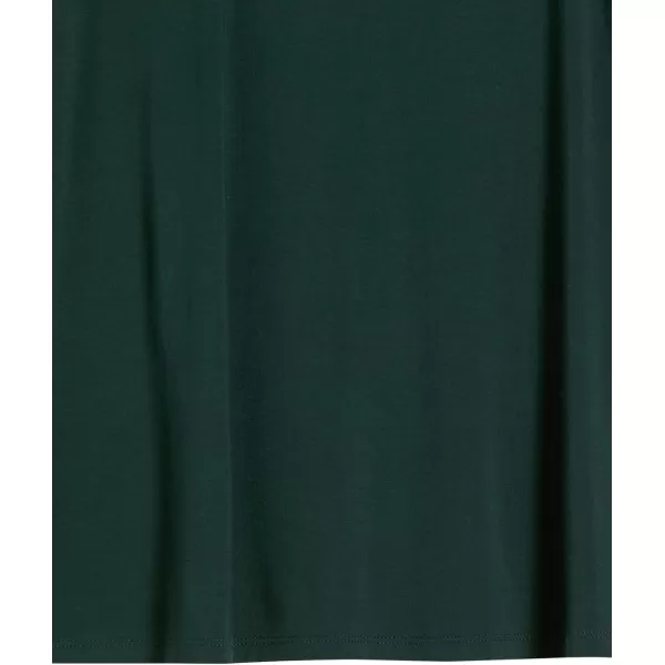 Amazon Essentials Womens Jersey RelaxedFit MuscleSleeve Swing Tunic Previously Daily RitualRayon Blend Deep Green