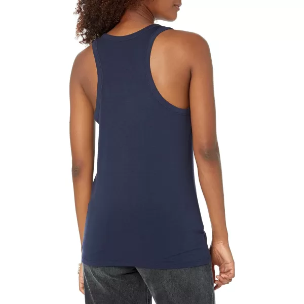 Amazon Essentials Womens Jersey Scoopneck Racerback Tank Top Previously Daily RitualRayon Blend Navy