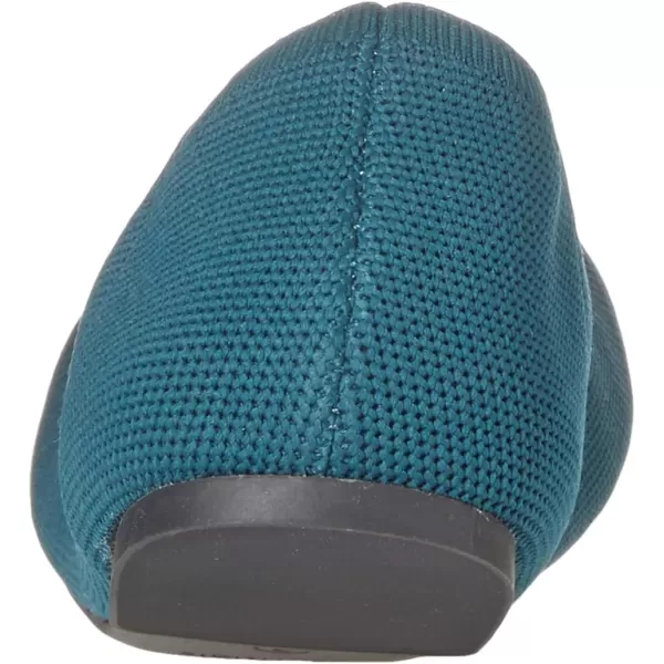 Amazon Essentials Womens Knit Ballet FlatDark Turquoise